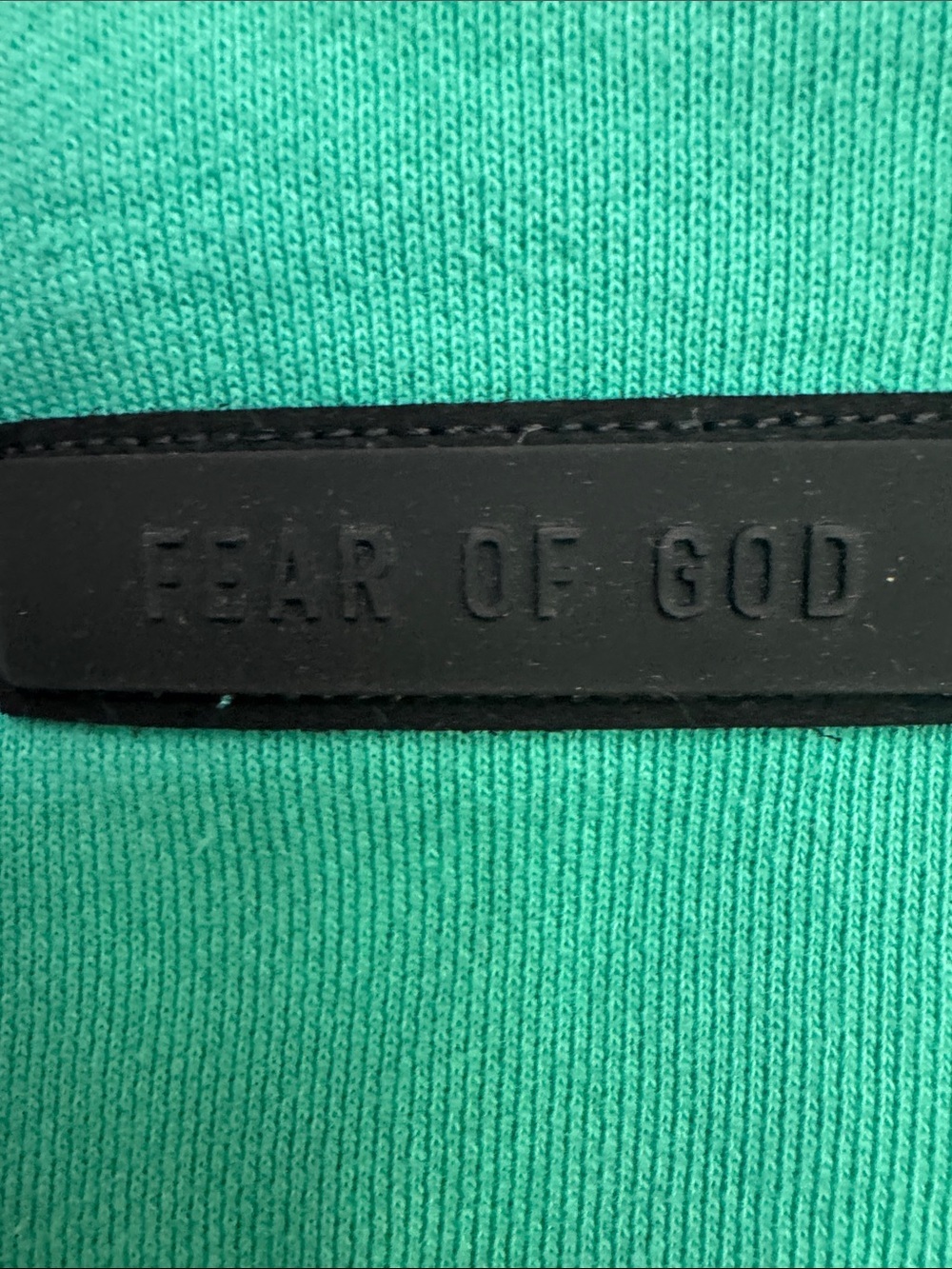Fear of God Turquoise Crewneck Sweatshirt with pockets 12 - Picture 10 of 16